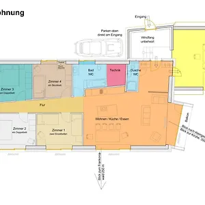 Apartment Kubus 28a, Gräfenberg